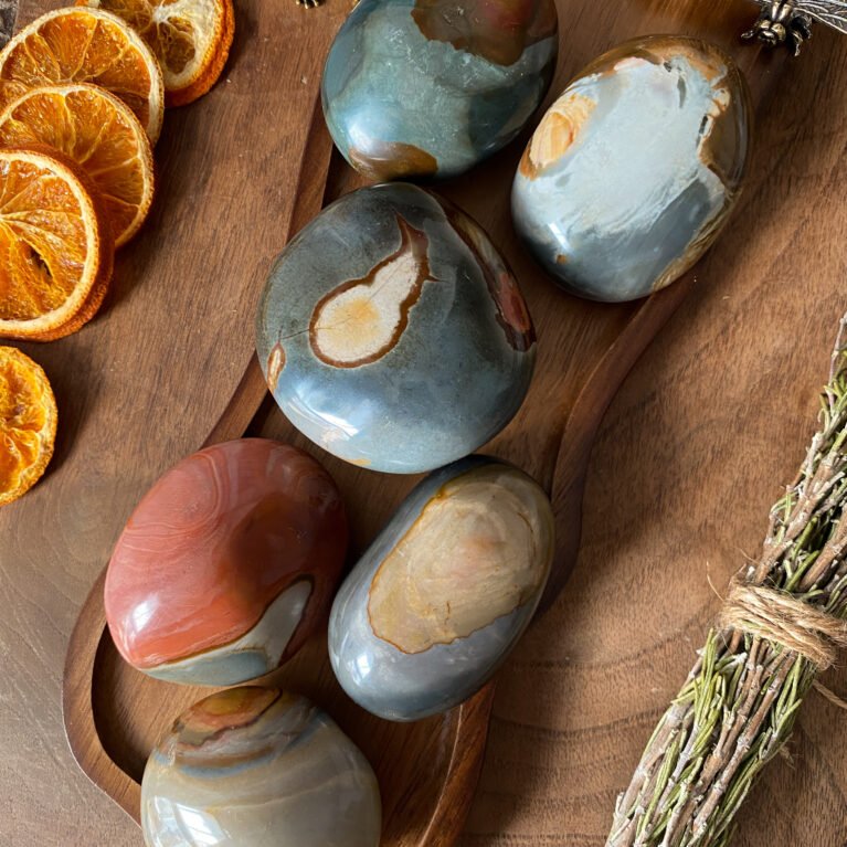 Polychrome Jasper Palmstone