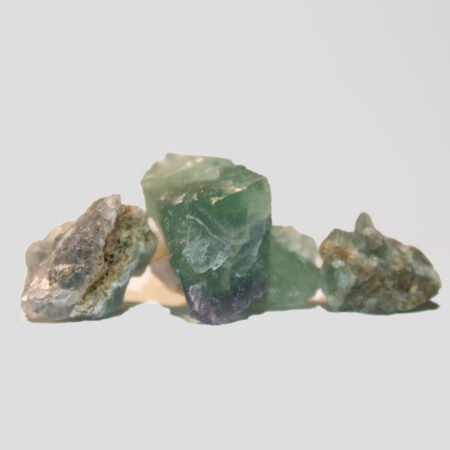 raw fluorite