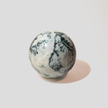 tree agate sphere