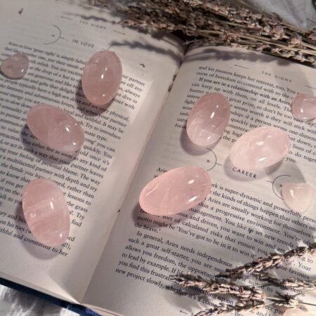 Rose Quartz Oval Tumblestone