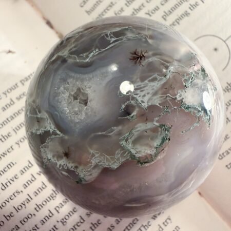 Moss Agate Sphere