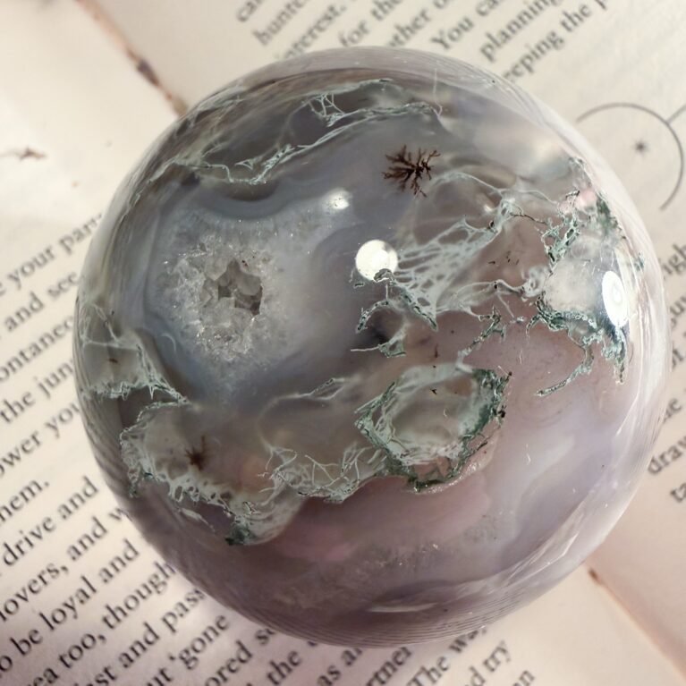 Moss Agate Sphere