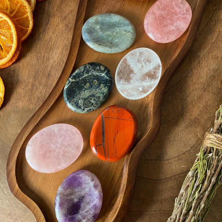 Mystery Crystal Thumb Stone