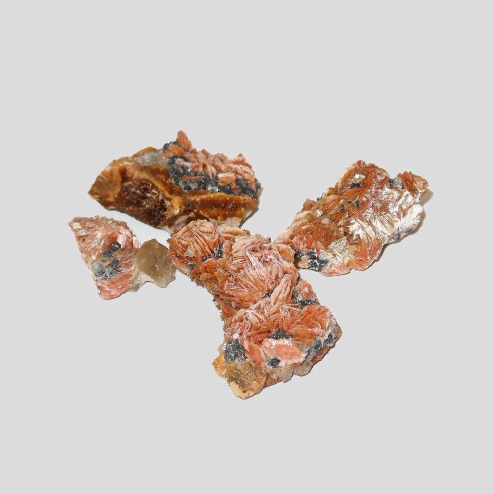 Barite Sericite Mineral Specimen from Morocco