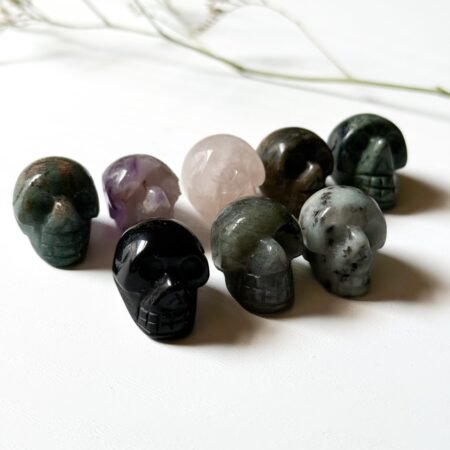 Mystery Mini Crystal Skull Carving