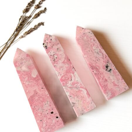 Peruvian Rhodonite Tower