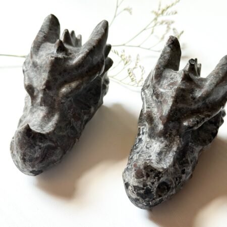Yooperlite Dragon Head Carving