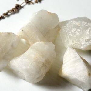 Raw White Aragonite