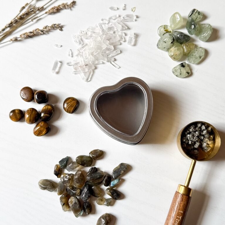 Custom Crystal Confetti Tin