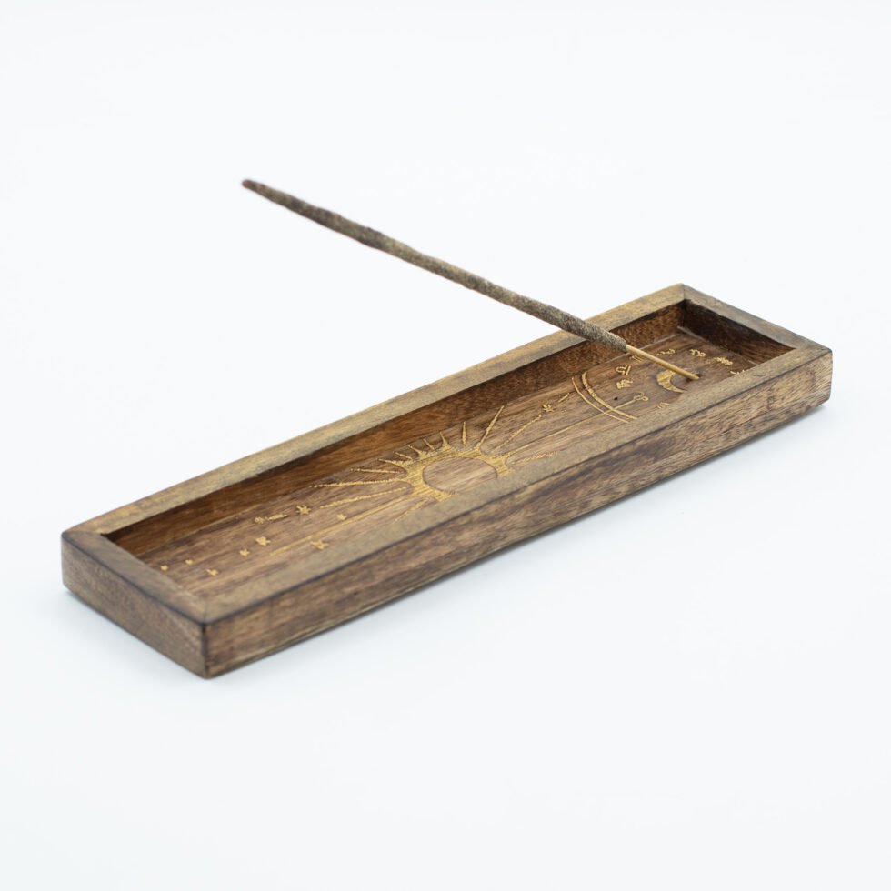 Zodiac Incense Holder and Tray for Crystal