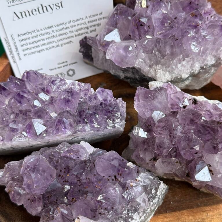 Brazilian Amethyst Medium Cluster
