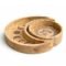 Moon Shaped Round Tray