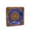 Big Enameled Square Trinket Tray - The Sun